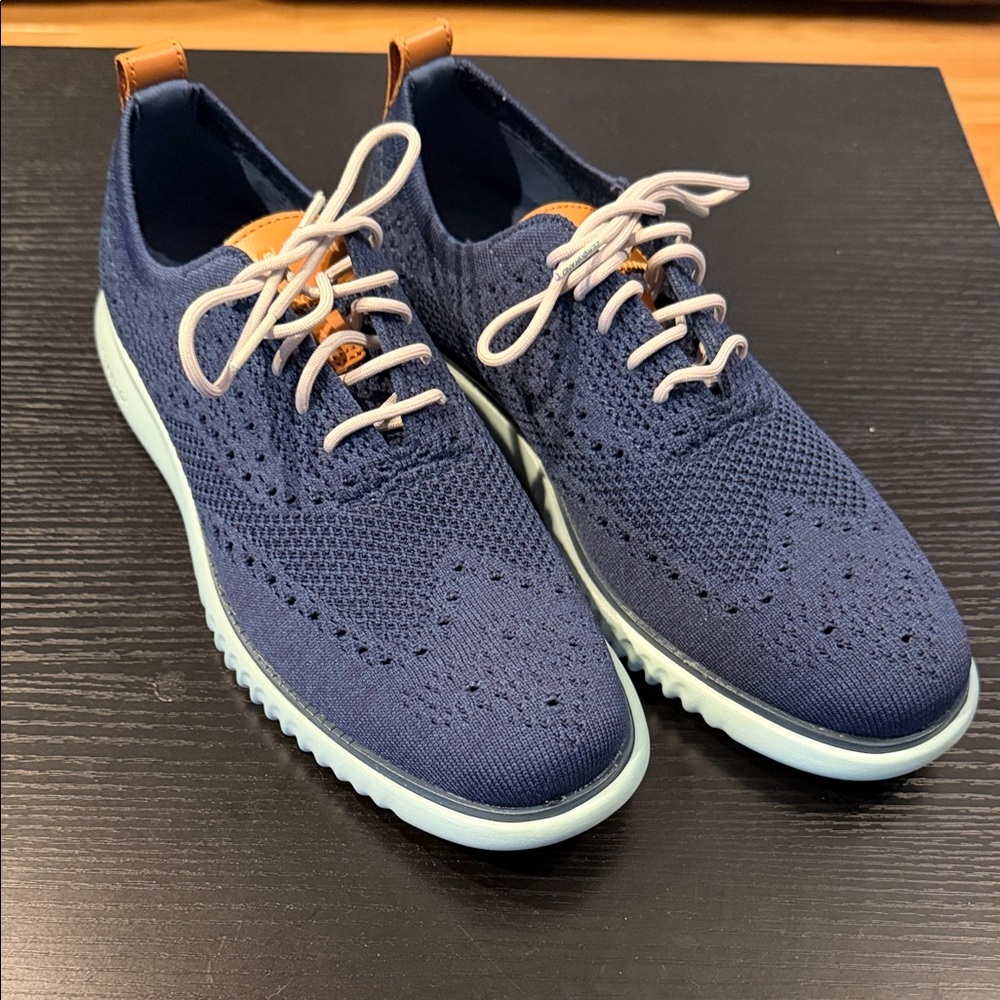 Cole Haan Blue Zerogrand Shoes Blue size 8 NEW